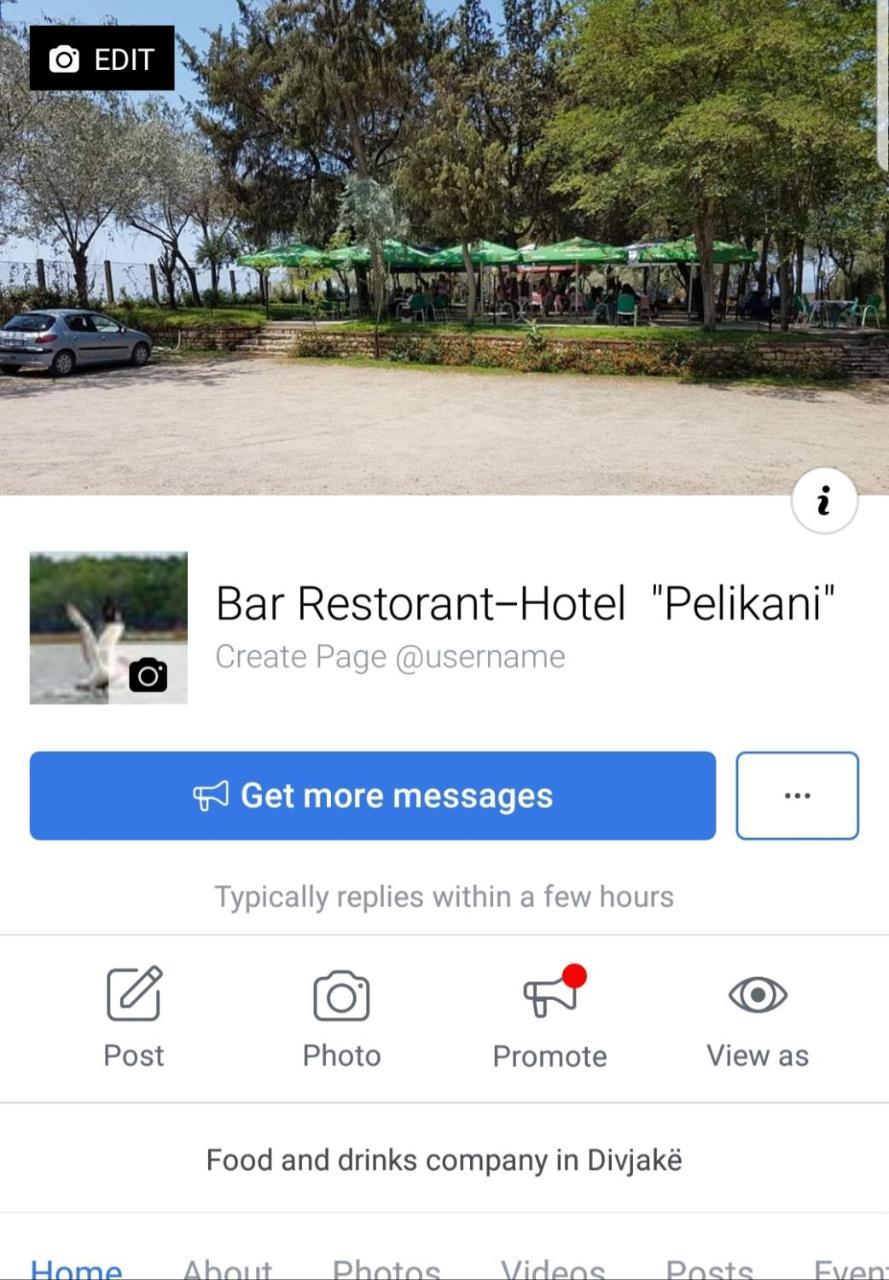 דיוויאקה Hotel Pelikan מראה חיצוני תמונה